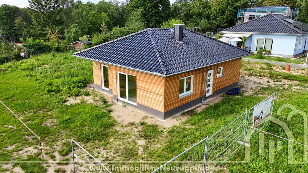 Neubau-Bungalow in Zermützel – 3 Zimmer, 459 m² Grundstück, sofort loslegen