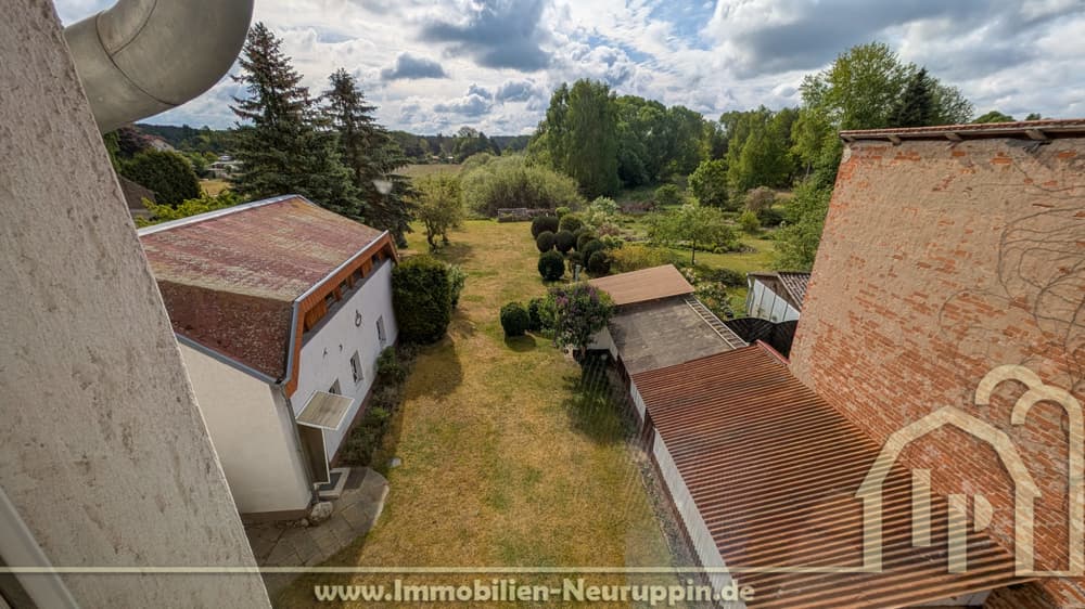 Blick vom Hausflur